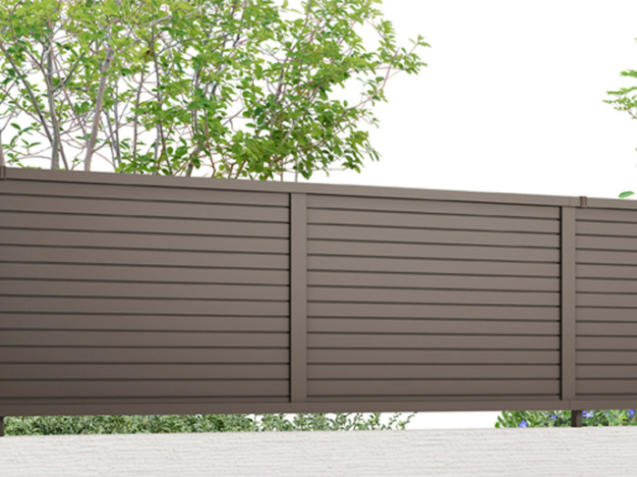 正規 リクシルab Ym2型 横目隠し2形材 フェンス 柵を値引45 工事販売
