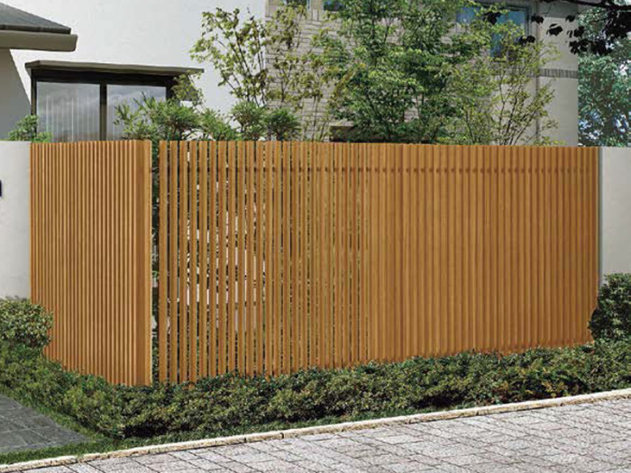 正規】LIXIL木製調プログコートF1型形材 フェンスを値引45%工事販売