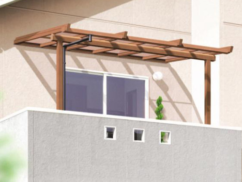 オシャレな屋根 木目調のテラス屋根シリーズ 商品情報ブログ