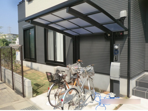 オンラインショップ サイクルポート Calo キャロキャロ 自転車置き場 電動自転車 おしゃれ 屋根 自転車 バイク ひさしっくす 