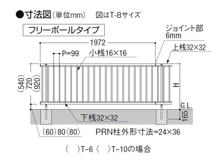 正規】LIXILハイサモア形材 フェンスを値引45%工事販売