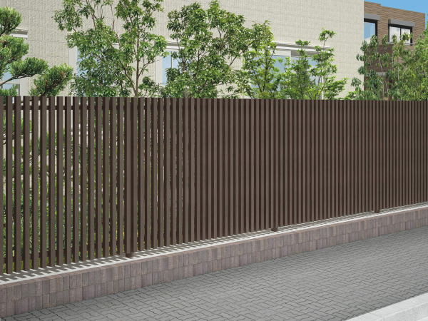 正規】YKKAP木製調ルシアス スクリーンS02型形材 フェンスを値引45%工事販売