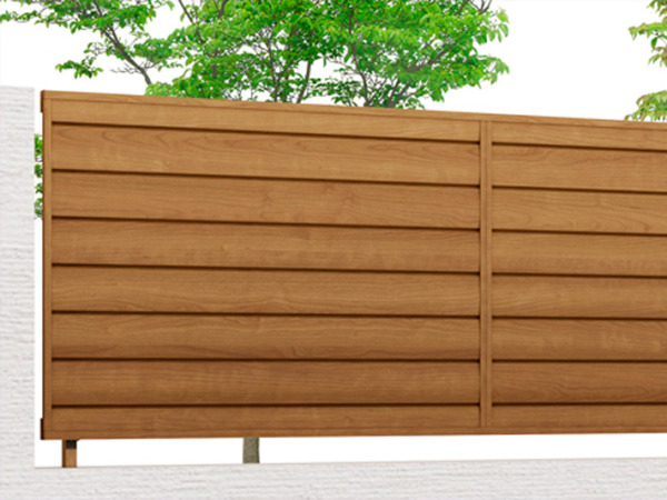 正規】LIXIL木製調AA YL1型 横ルーバー形材 フェンスを値引45%工事販売
