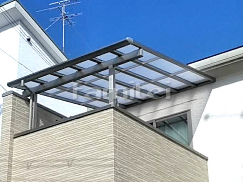 正規】LIXILテラスVS F 積雪30cm対応2階ベランダ用 バルコニー屋根を値